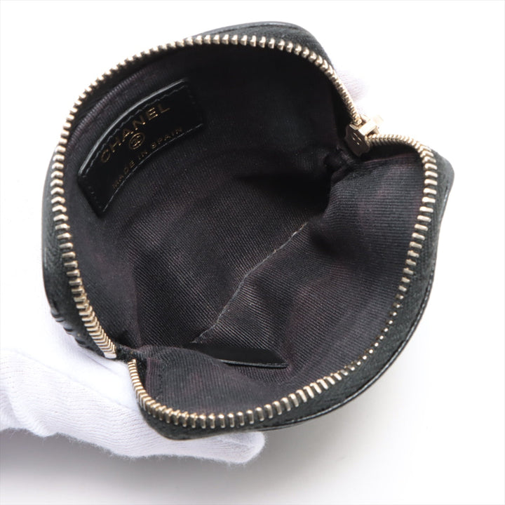 Top Quality Chanel Matrasse Caviar S Coin Case Black G  32rd