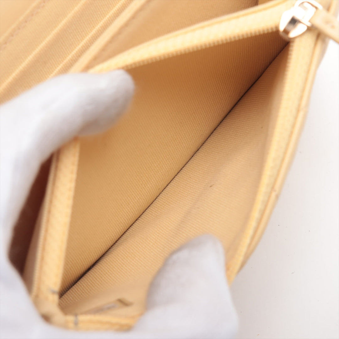 Top Quality Chanel Matrasse  Chain Wallet Beige Gold  32rd