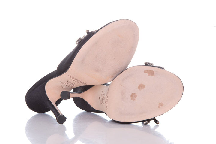 Jimmy Choo Black Jewel Heels SZ 36
