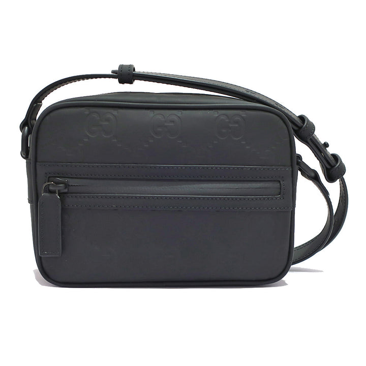 Gucci GG Laver Effect 771231 Black Crossbody