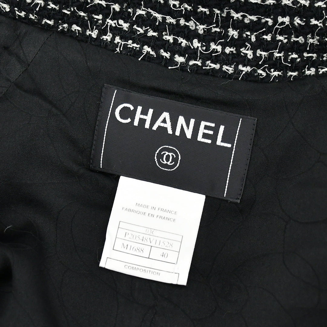 Top Quality Chanel Jacket Black 03C #40