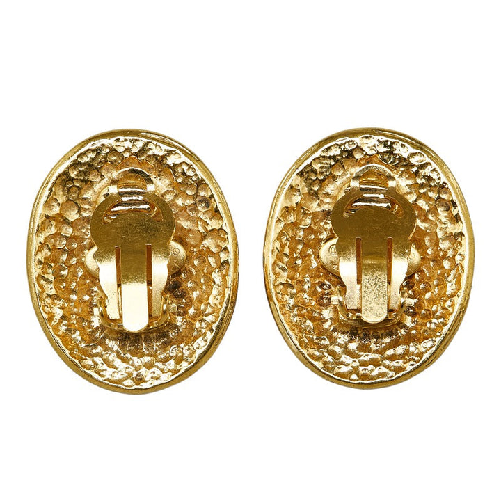 Top Quality Chanel Cocomark Drop Earring Gold   Chanel
