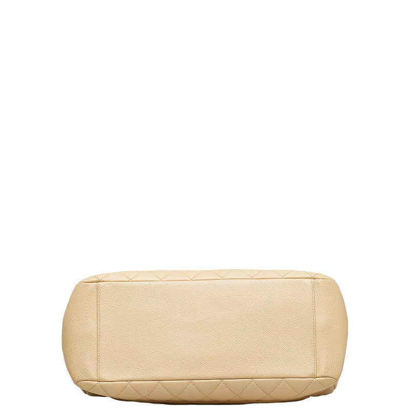 Top Quality Chanel Matrases Gold  Chain houlder Bag A50995 Beige Caviar S  CHANEL