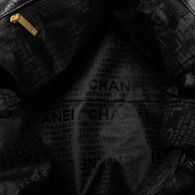 Top Quality Chanel Coco Chain Tote Bag Black Beige   Chanel
