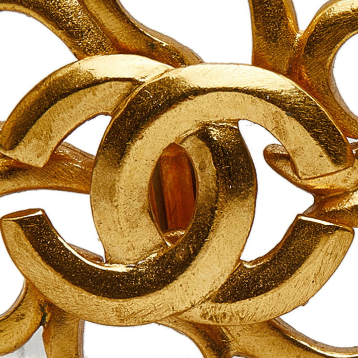 Top Quality Chanel Flowers Cocomark Earrings Gold  Ladies Chanel