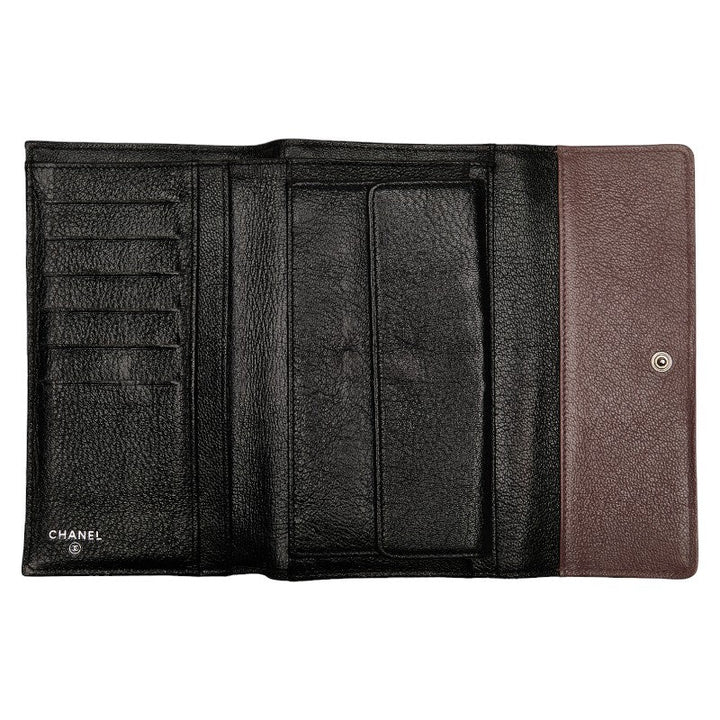 Top Quality Chanel Top Quality Chanel Long Wallet Leather Pink