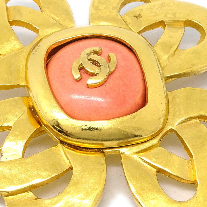 Top Quality Chanel Brooch Pin Gold 97P
