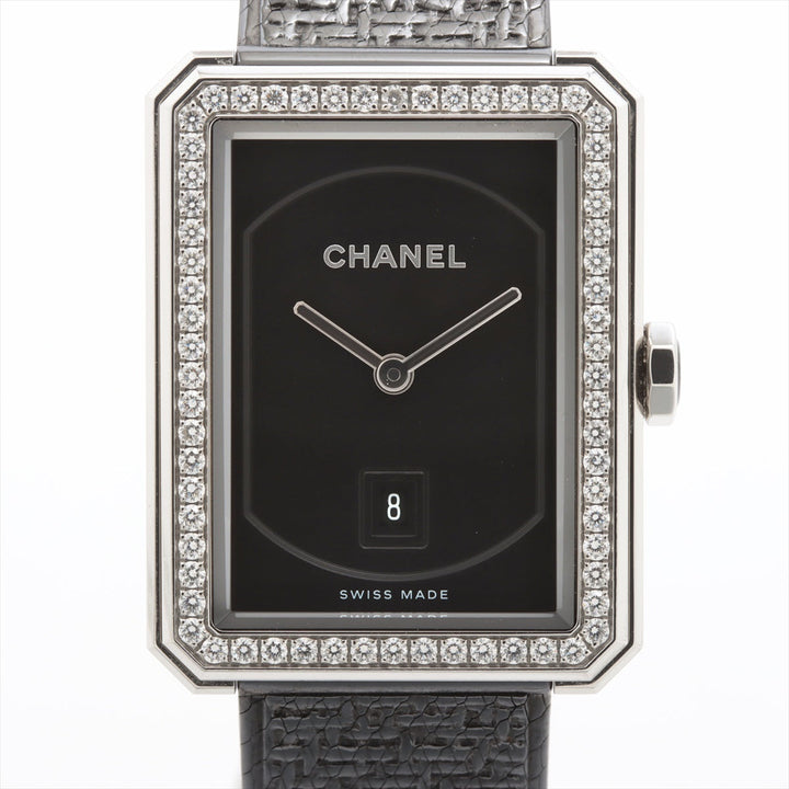 Top Quality Chanel Boyfriend Twid H5318 SS QZ Black