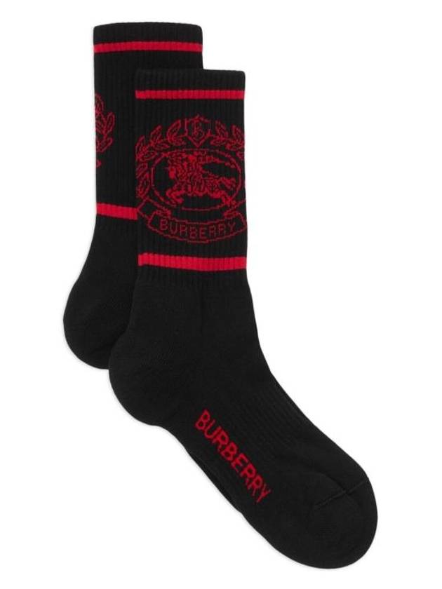 Burberry Prorsum Socks Red Black