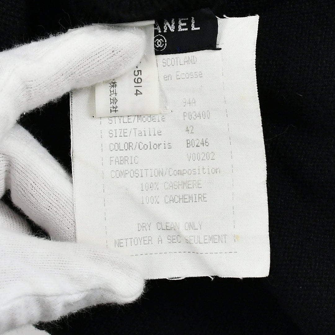 Top Quality Chanel Fall 1994 CC cashmere knitted jumper #42