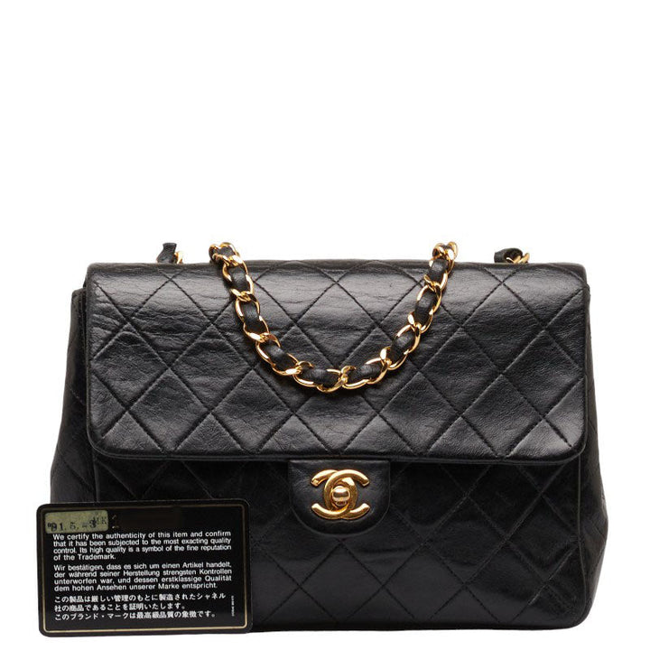 Top Quality Chanel Matrasse Coco  Chain Shoulder Bag Black  S  Chanel