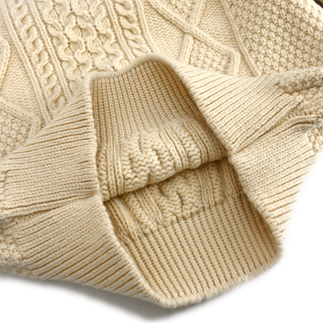 Top Quality Chanel Fall 1996 wool fisherman knit jumper #44