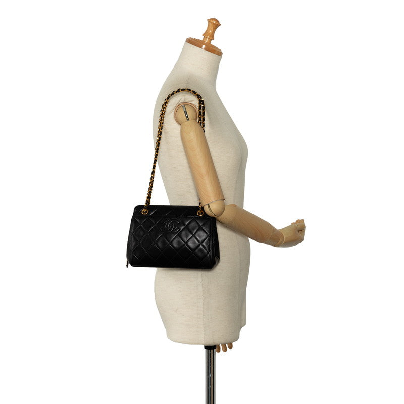 Top Quality Chanel Matrases Cocomark Mini Chantot Top Bag Black Caviar   Chanel