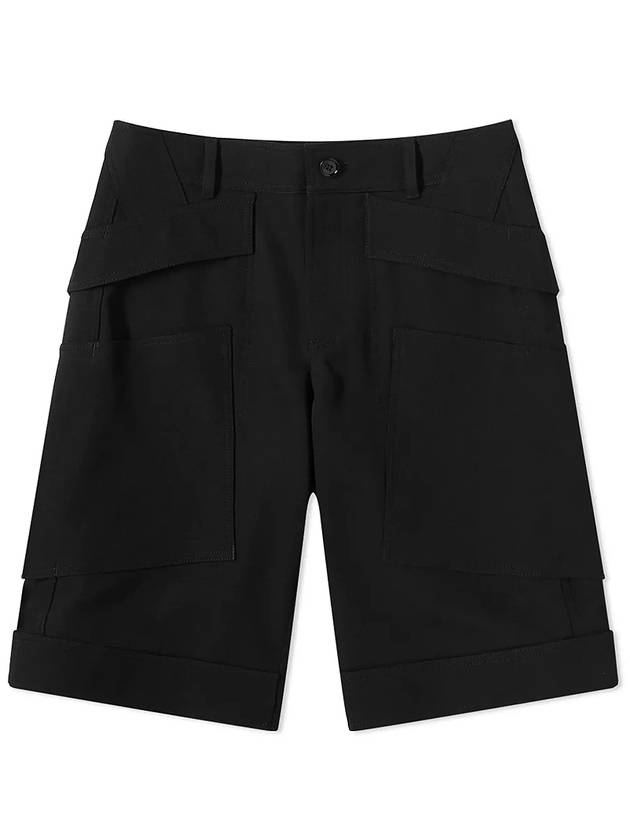 Burberry Pocket Detail Bermuda Shorts Black