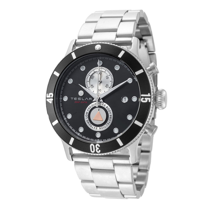 Teslar Men's Re-Balance T-10 44mm Quartz Chronograph Watch
