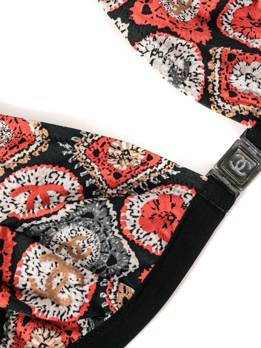 Chanel CC Print Triangle Bikini