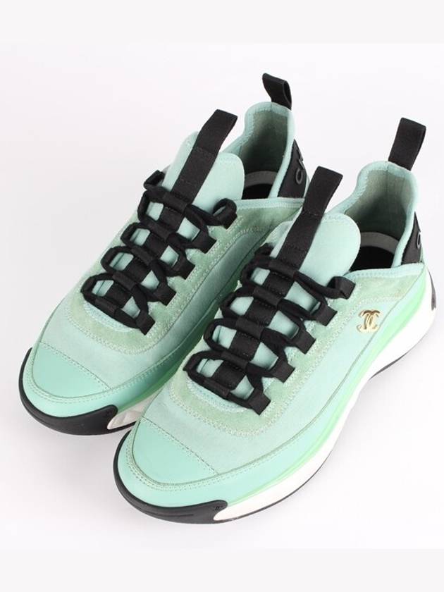 Mixed fiber mint gold 36 5 235 Chanel