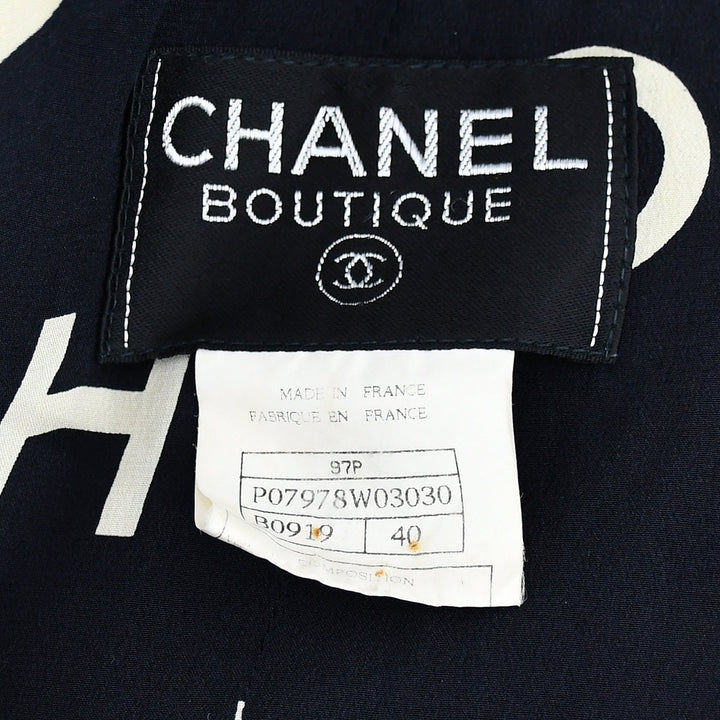 Top Quality Chanel Spring 1997 flared button-up dress #40