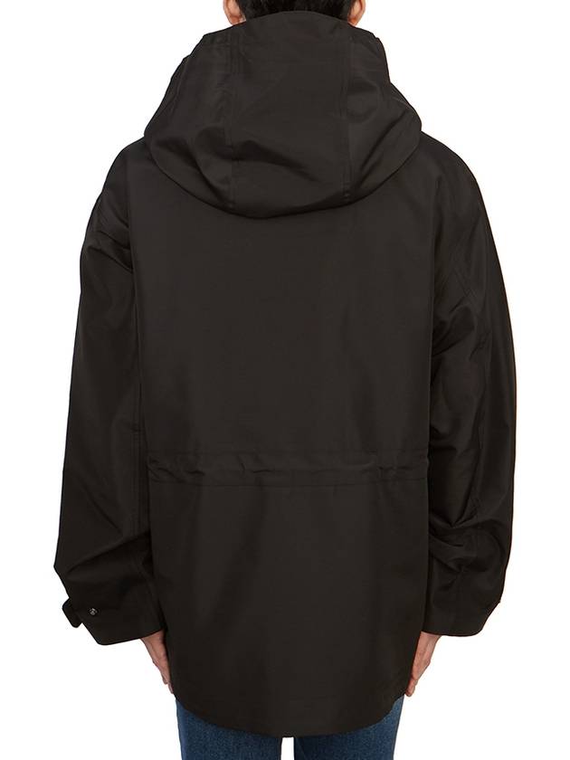 Burberry Patch Pocket Parka Black