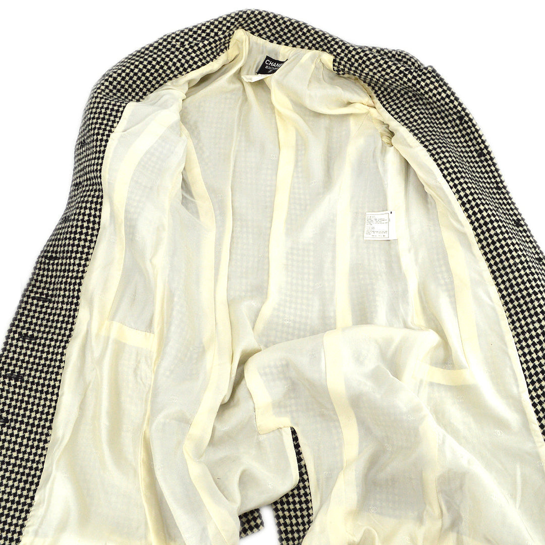 Top Quality Chanel Coat Black White 96A #36