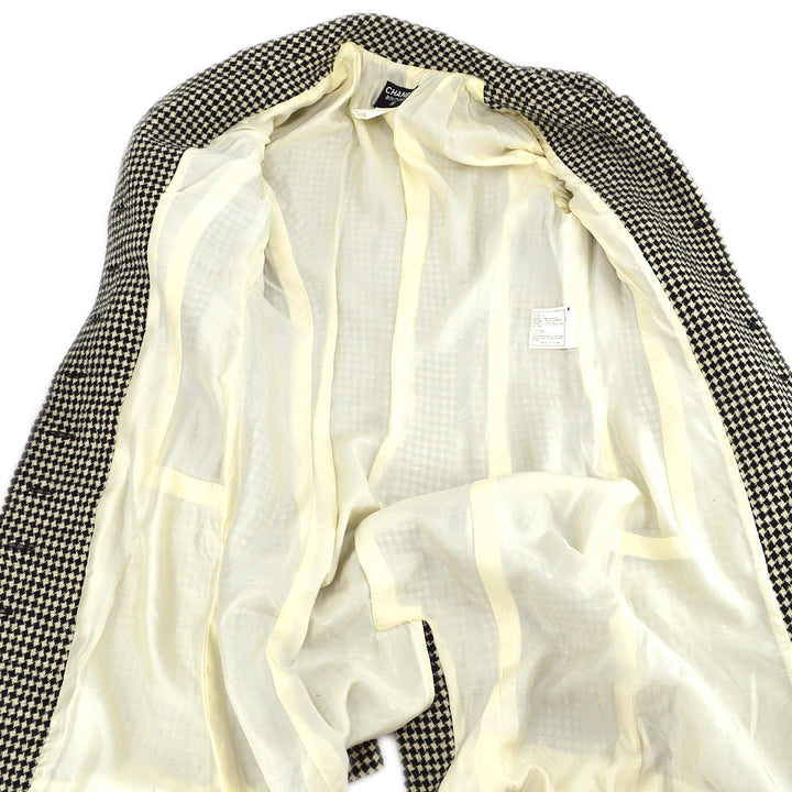 Top Quality Chanel Coat Black White 96A #36