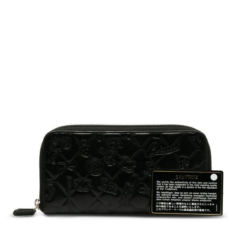 Top Quality Chanel Top Quality Chanel Mattress Long Wallet Leather Black Ladies Market
