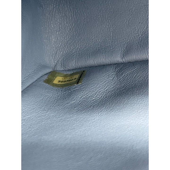 Top Quality Chanel Top Quality Chanel Timeless Blue Jersey Shoulder Bag - Blue