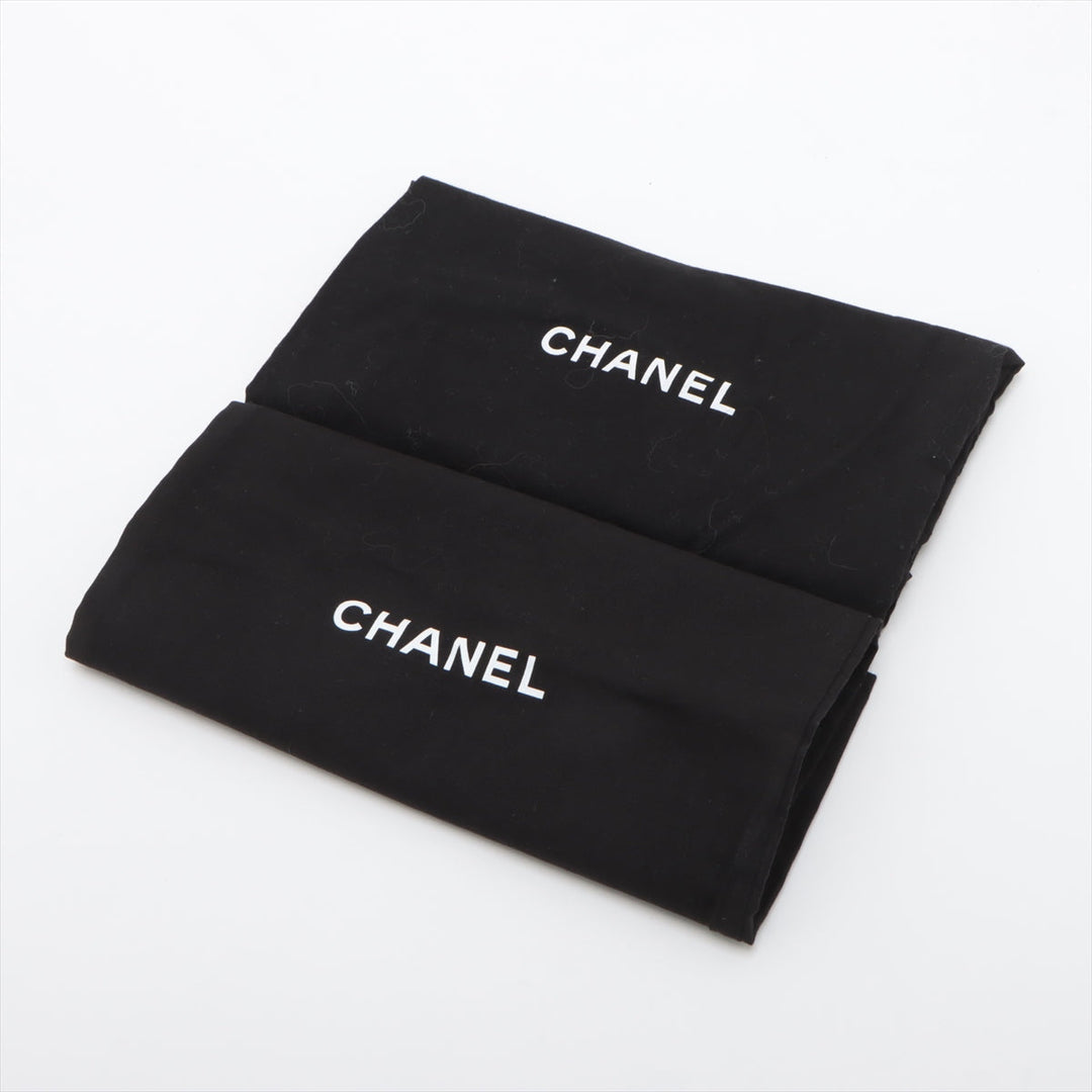 Top Quality Chanel Cocomark Leather X Fabric Sandal 35C Lady Beige X Black G35381 Pearl Mould Sandal Storage Bag With Allu Happy Market Store
