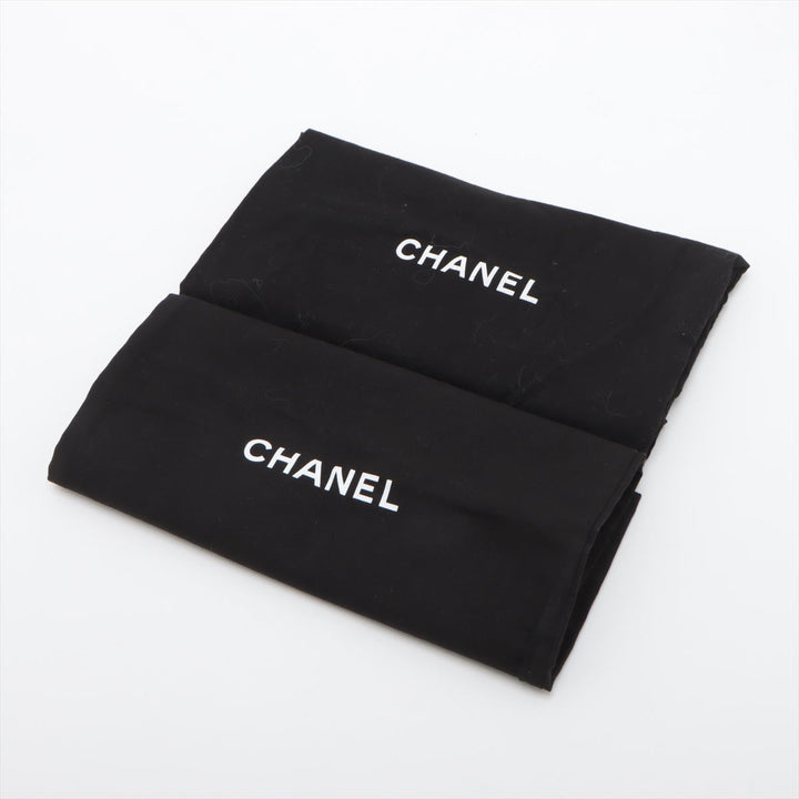 Top Quality Chanel Cocomark Leather X Fabric Sandal 35C Lady Beige X Black G35381 Pearl Mould Sandal Storage Bag With Allu Happy Market Store