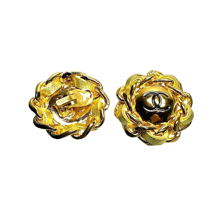 Vintage Top Quality Chanel by Karl Lagerfeld Clip On Earrings
