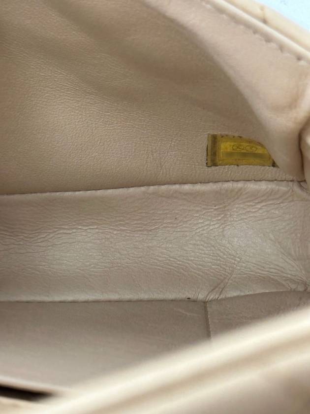 12th Beige Classic Baguette Shoulder Bag 3VCHB22258 Chanel