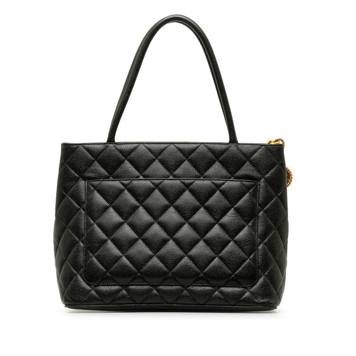 Top Quality Chanel   Cocomark Tooth Bag Handbag Black Caviar   Chanel