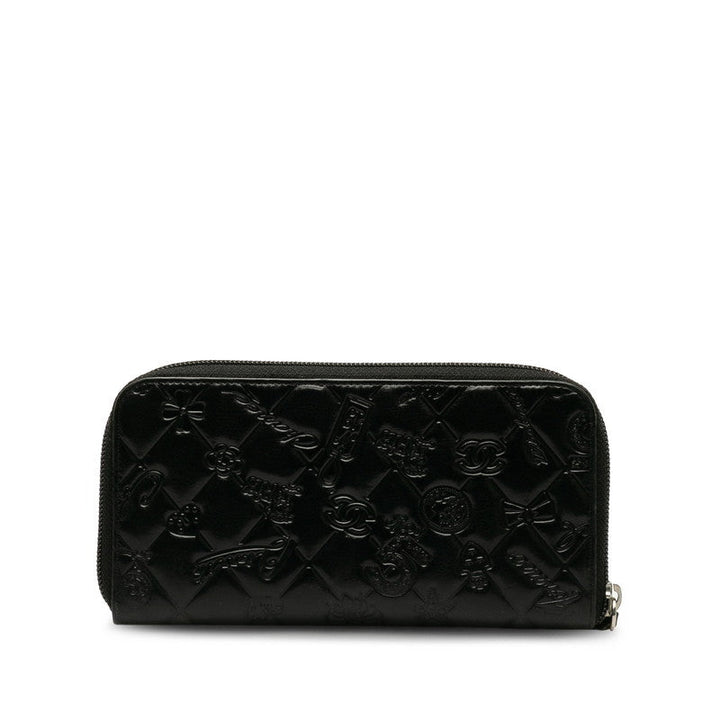 Top Quality Chanel Top Quality Chanel Mattress Long Wallet Leather Black Ladies Market