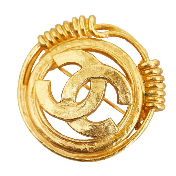 Top Quality Chanel Vintage Coco Round Brochure G   Chanel