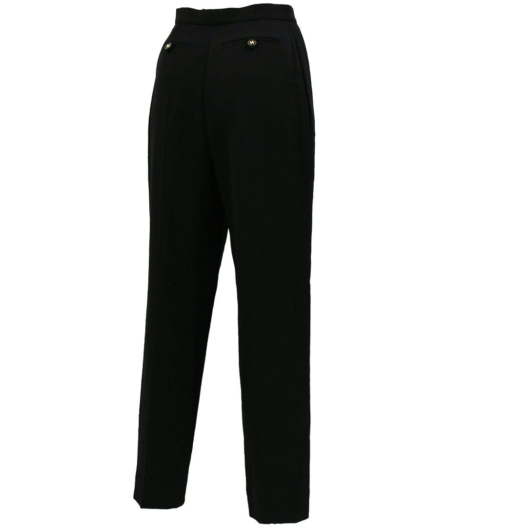 Top Quality Chanel Long Pants Black 97P #38