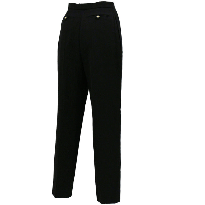 Top Quality Chanel Long Pants Black 97P #38