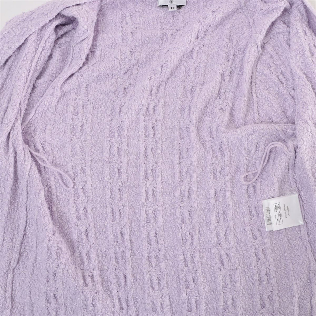 Top Quality Chanel P72 Cotton x Leion Cardigan 36  Pearl Lion Button