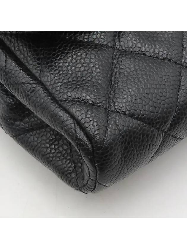 A65051 Black Caviar TIMELESS Classic Chain Flap Clutch and Shoulder Bag Chanel