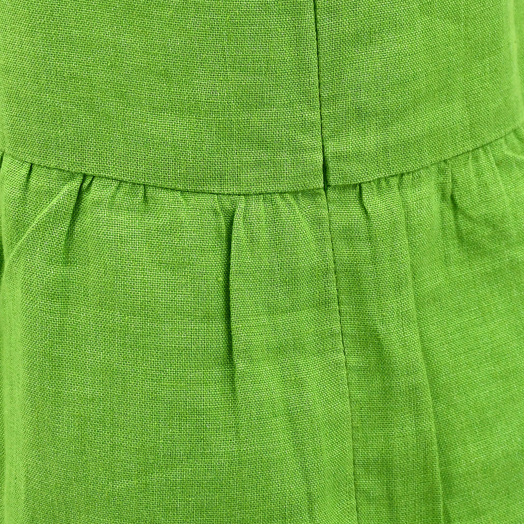 Top Quality Chanel Sleeveless Dress Green