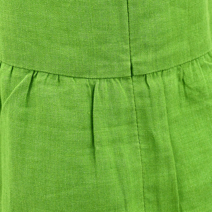 Top Quality Chanel Sleeveless Dress Green