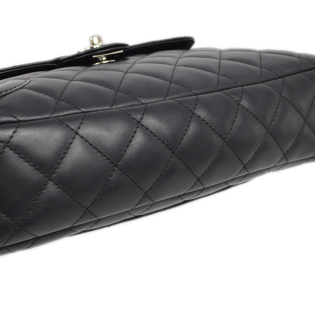 Top Quality Chanel Black Calfskin Cambon Ligne Camera Bag Large