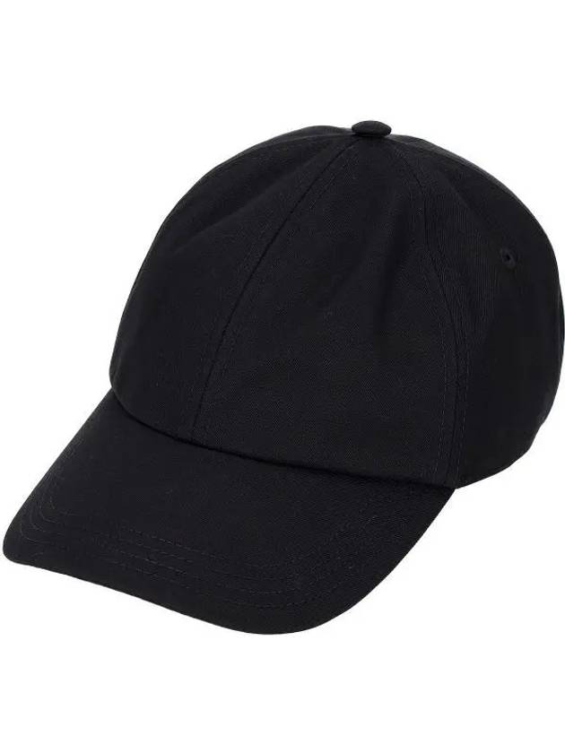 Burberry Check Lining Base Ball Cap Black