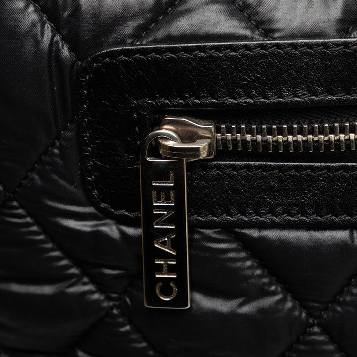 Top Quality Chanel Coca-Cola PM Coca-Cola Killing Tote Bag Black Nylon Leather  Chanel