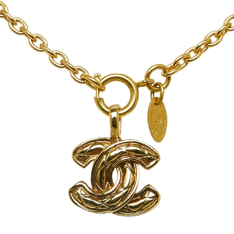 Top Quality Chanel vintage mattress cocomark chain necklace g makeup ladies Chanel