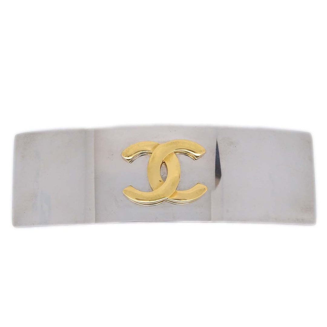 Top Quality Chanel Hair Clip Hairpin Barrette Silver 98A/71