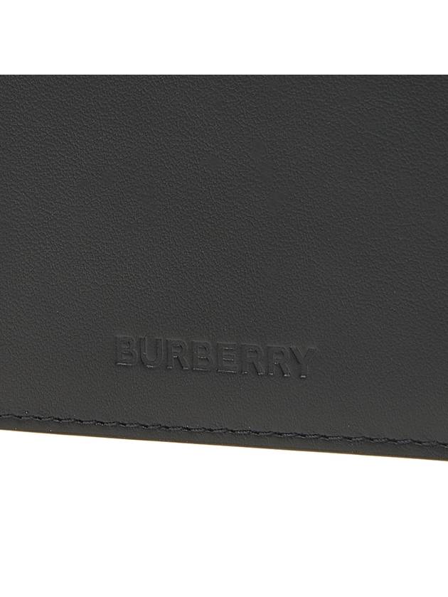 Burberry Monster Graphic Half Wallet Black