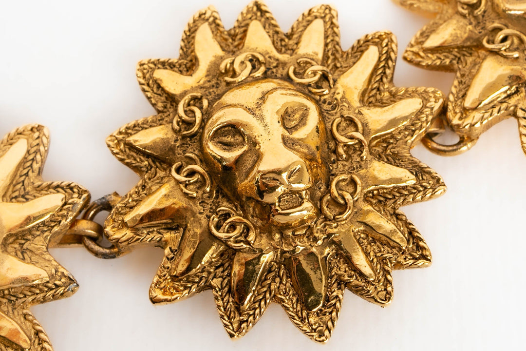 Ceinture "t√™tes de lion" Chanel