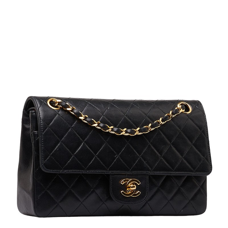 Top Quality Chanel MATRASSES 25 COCOMARK CHAIN SHOLDER BAG BLACK Lambskinkin LADY CHANEL