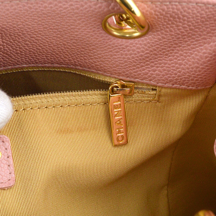 Top Quality Chanel Pink Caviar Petite Shopping Tote PST Tote Bag