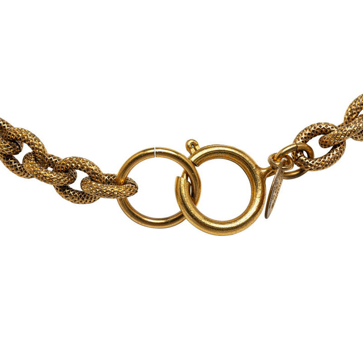 Top Quality Chanel Coco Round Chain Long Necklace G   Chanel
